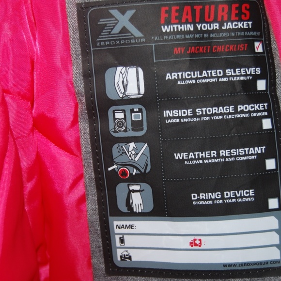 ZeroXposur NWT pink 14/16 - Picture 4 of 4